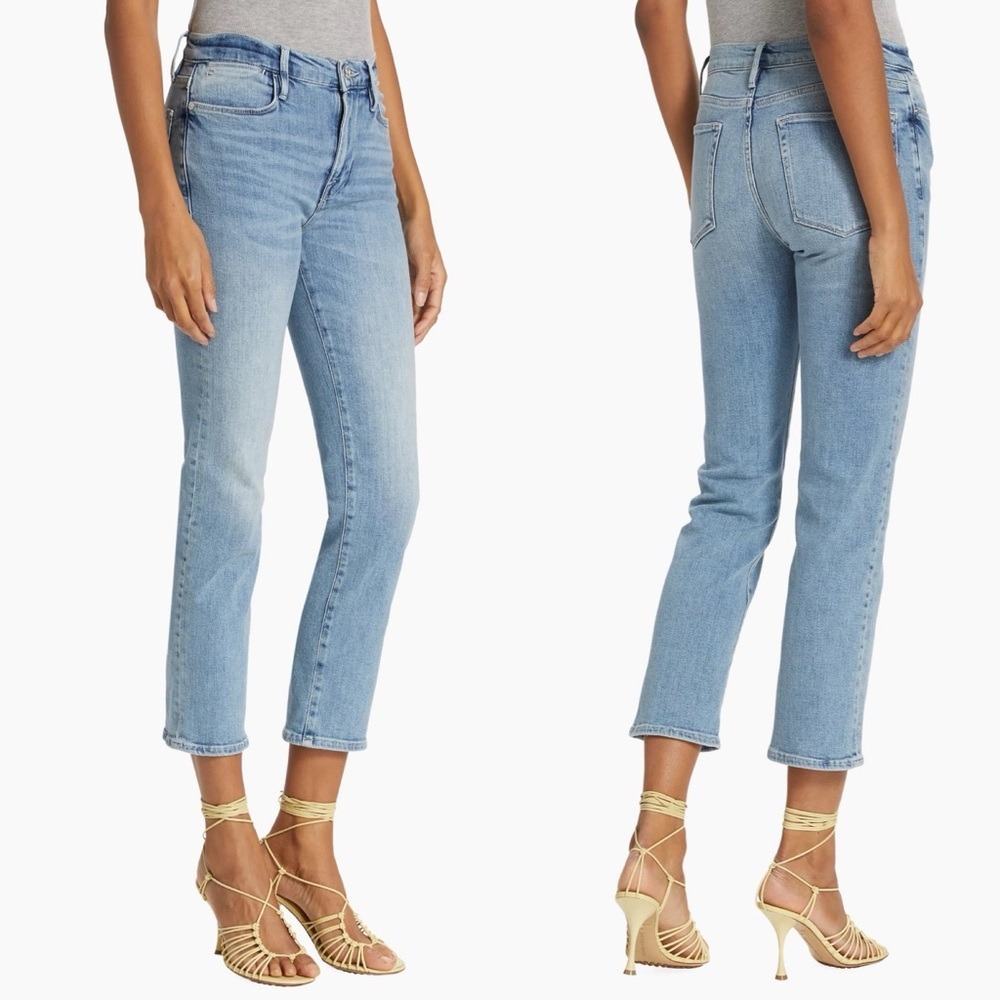 Frame‎ Le High Straight Jean in Galeston